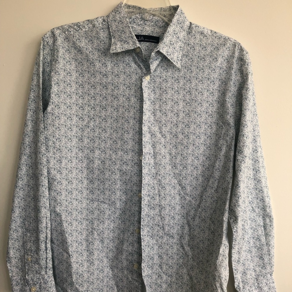 John Ashford Blue & White Floral Pattern | Size: M